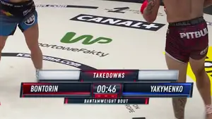 Top sekwencja! Vitalii Yakymenko zrobił show w debiucie dla KSW, teraz czeka go starcie o pas mistrzowski z Sebastianem 