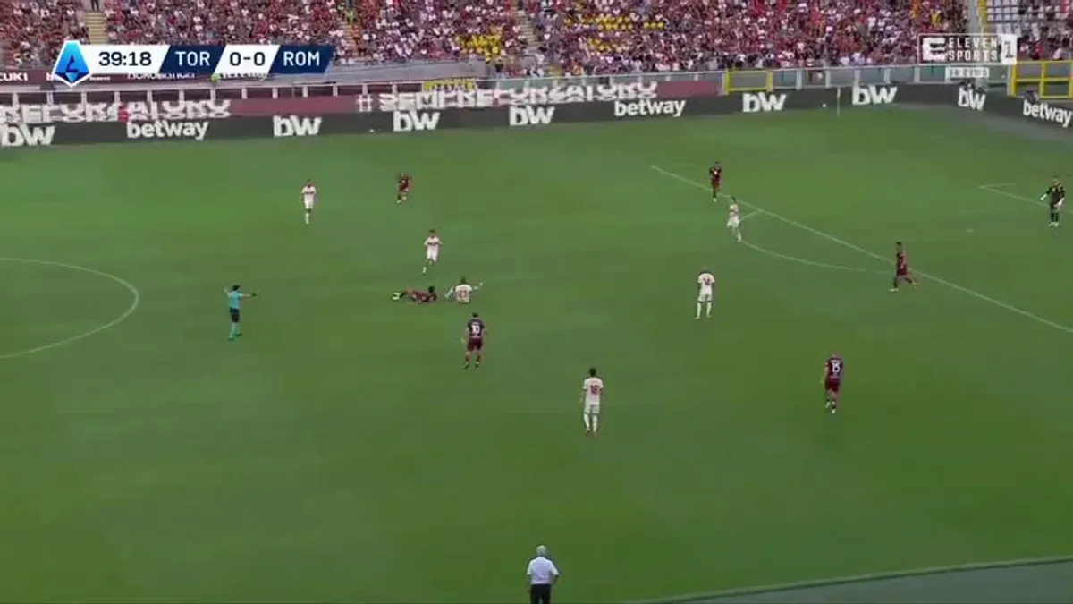 Torino 0-1 Roma - JE Pan Piłkarz Malen
