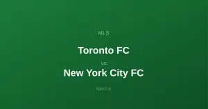 Toronto FC - New York City FC: Typy bukmacherskie