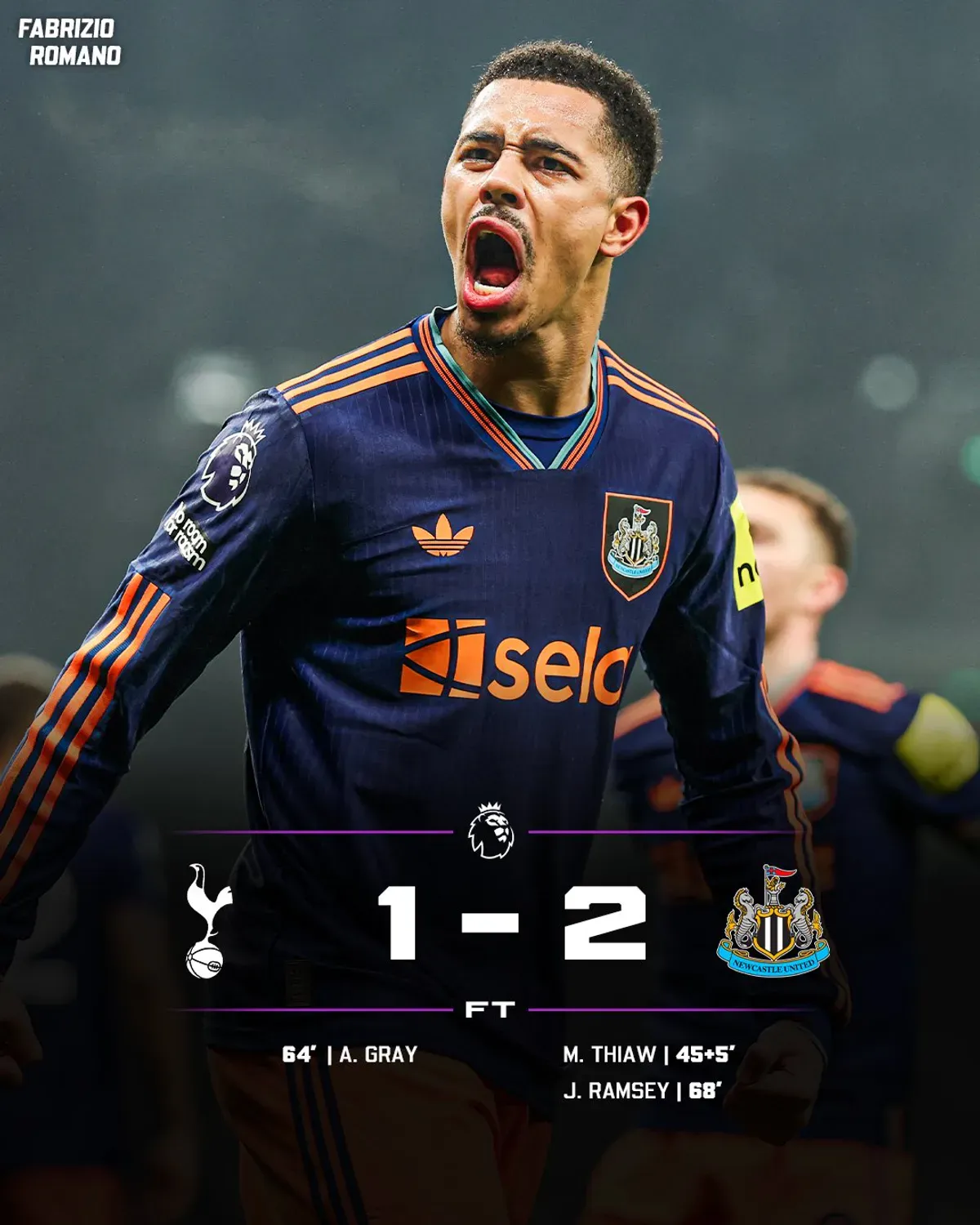 Tottenham przegrywa z Newcastle i drży o utrzymanie