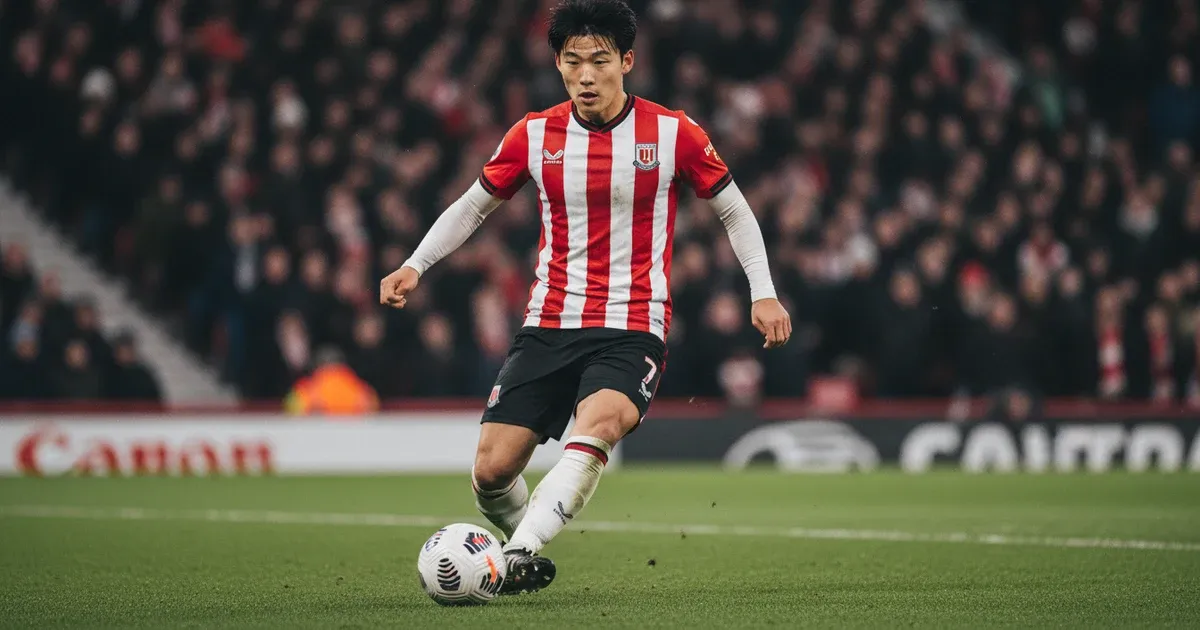 Olympique Lyon o krok od transferu! Koreański talent ze Stoke City dał zielone światło