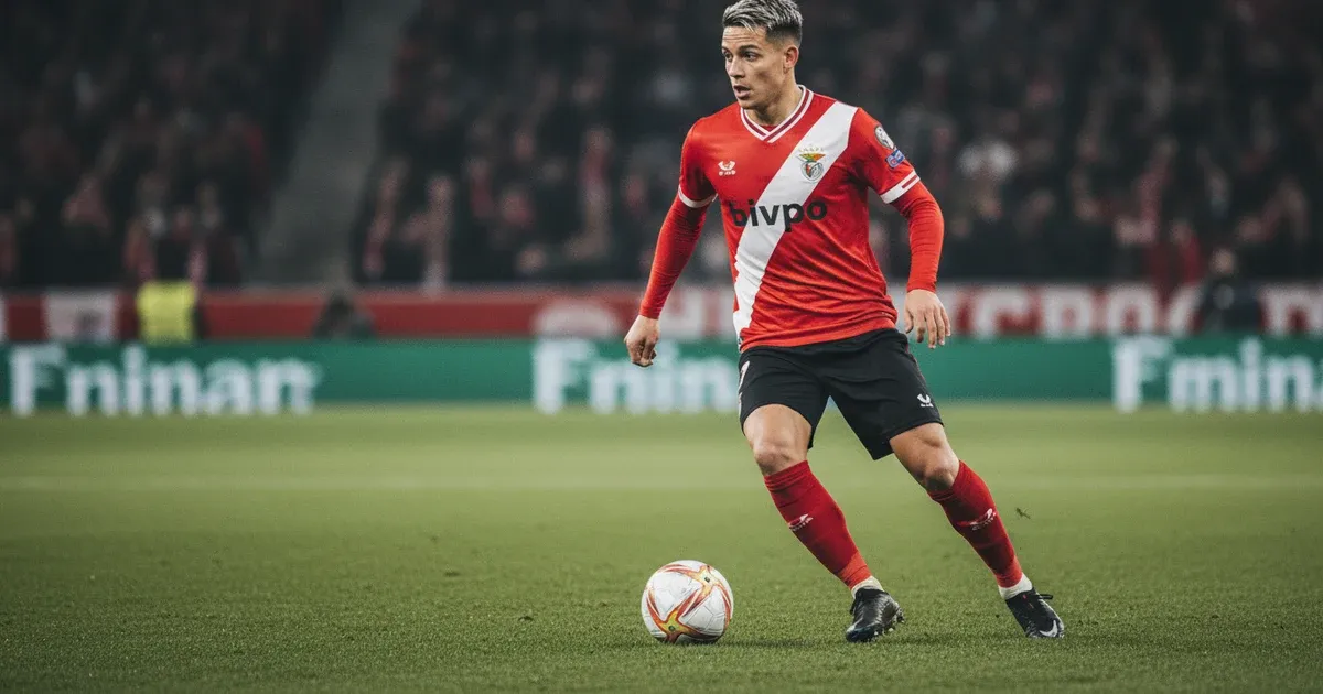 Argentyński talent podjął decyzję! Benfica odrzuciła ofertę za 20-letniego skrzydłowego