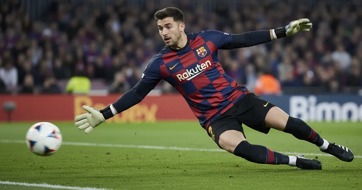 45 milionów euro to za mało. Tottenham i Arsenal walczą o bramkarza Barcelony