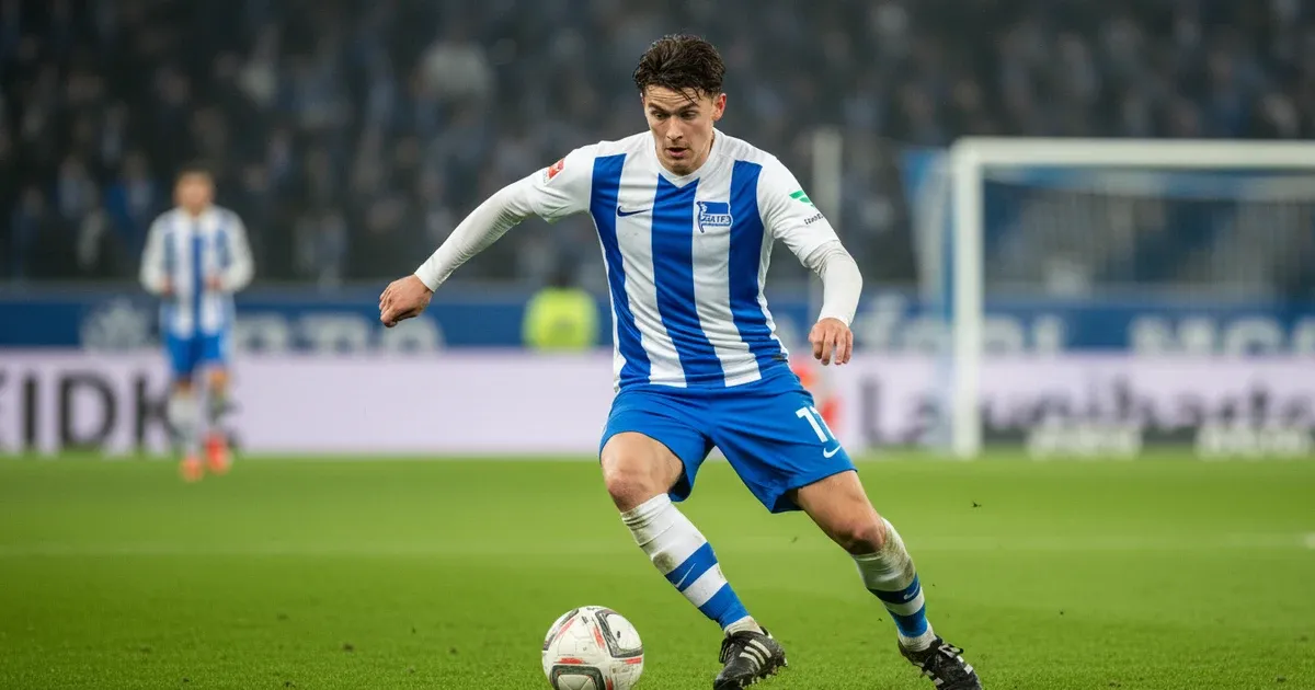 Gechter na celowniku Eintrachtu. Niemiecki talent może opuścić Herthę za darmo