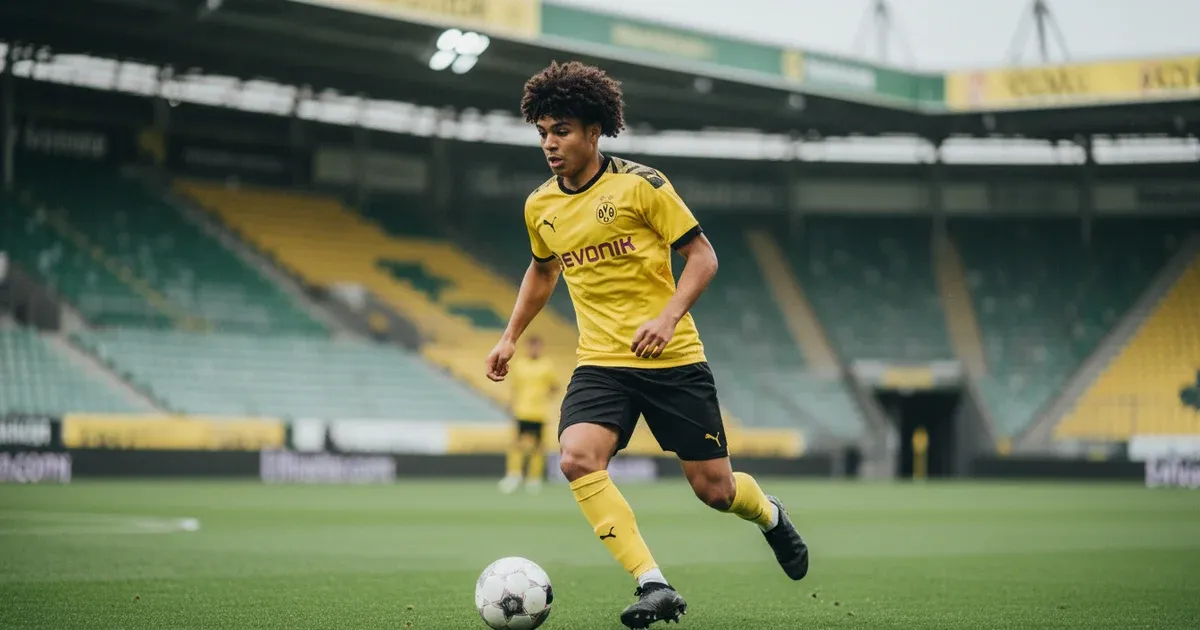 Mathis Albert trafi do Premier League? Giganci walczą o 17-latka z Dortmundu