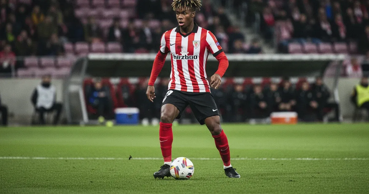 PSG wyłoży 58 mln euro? Nico Williams na liście życzeń paryżan