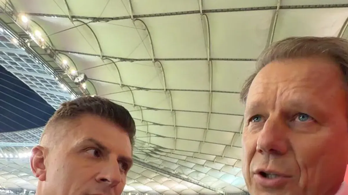 "Trochę tak jak po takiej poważnej infekcji." Grzegorz Mielcarski podsumował mecz z Rumunią w Lidze Narodów.