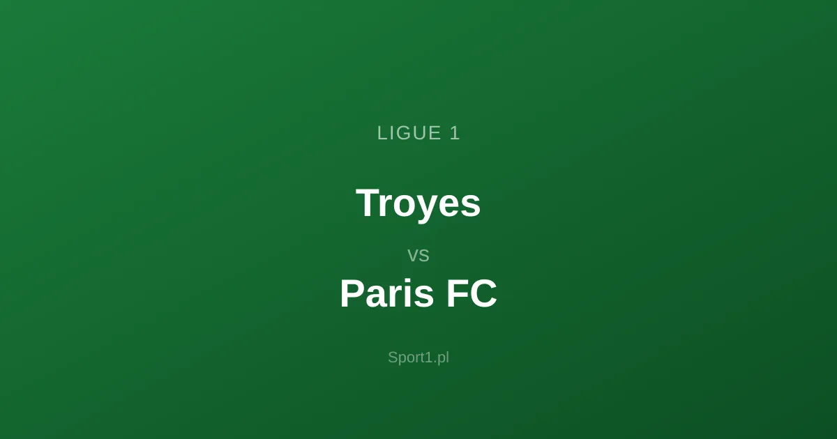 Troyes - Paris FC: Typy bukmacherskie