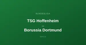 TSG Hoffenheim - Borussia Dortmund: Typy bukmacherskie