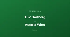 TSV Hartberg - Austria Wien: Typy bukmacherskie