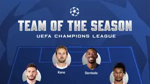 UEFA ogłosiła drużynę sezonu Ligi Mistrzów. Wybrano najlepszą jedenastkę rozgrywek