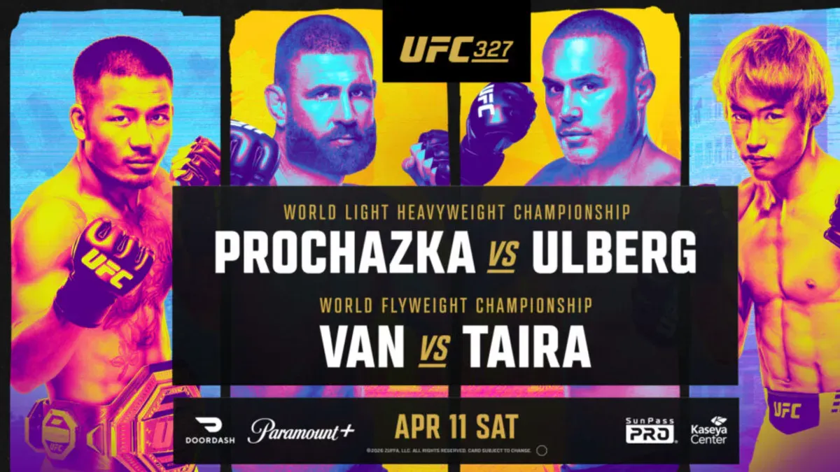 UFC 327: Karta walk, typy i kursy. Mateusz Gamrot wraca! [Zapowiedź – 11.04.2026]