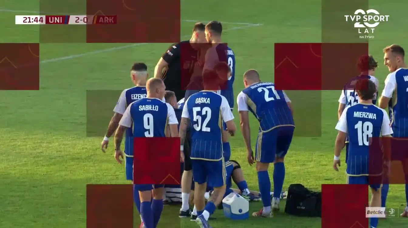 Unia Skierniewice 2-0 Arka Gdynia Kamil Sabiłło