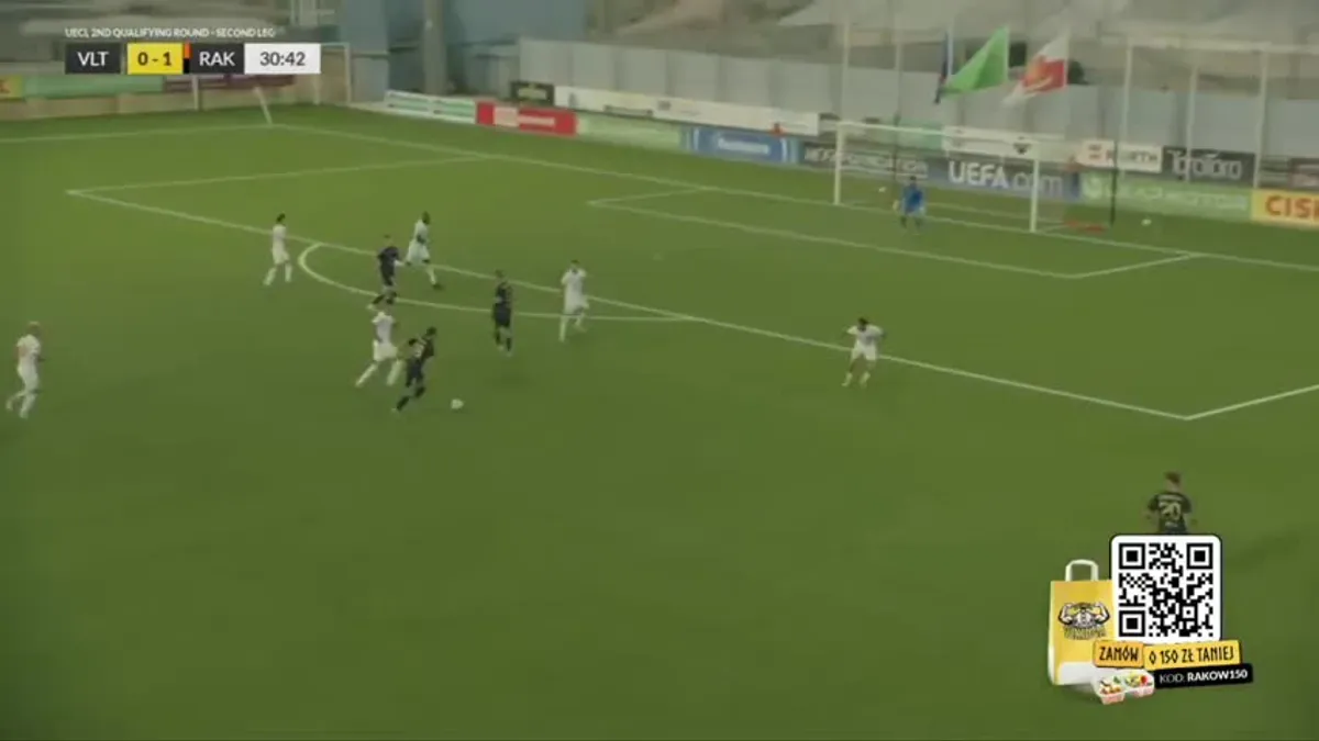 Valletta FC 0-2 Raków Częstochowa - Pieńko