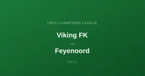 Viking FK - Feyenoord Rotterdam: Typy bukmacherskie