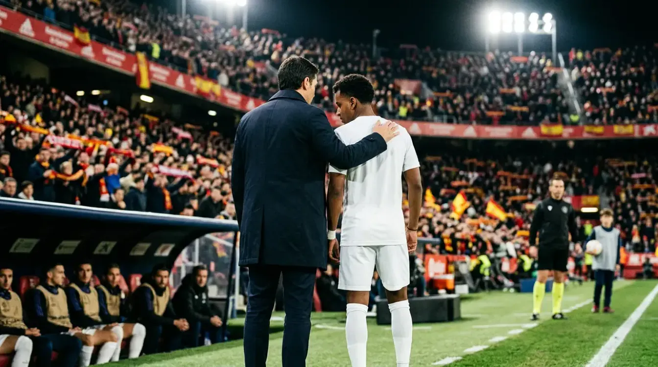 Vinícius Jr. wygwizdany na Bernabéu? Mourinho stawia Brazylijczykowi twardy warunek