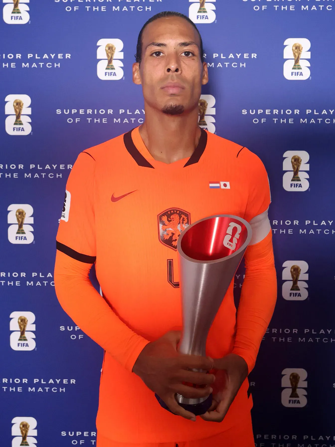 Virgil van Dijk doceniony po meczu z Japonią. Holender z oficjalnym wyróżnieniem
