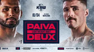 Welisson Paiva kontra Hugo Deux w kwietniu na KSW!