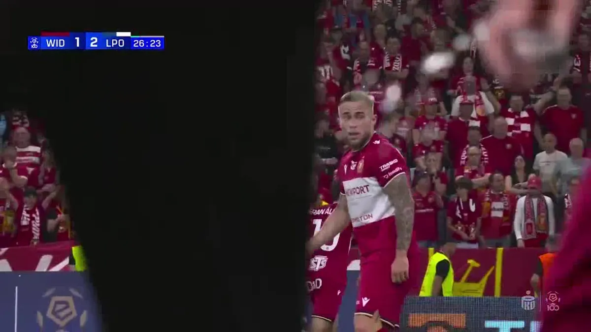 Widzew Łódź 1-2 Lech Poznań