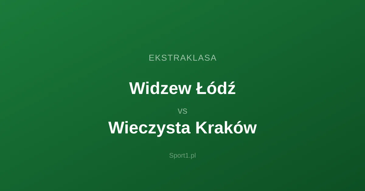 Widzew Łódź - Wieczysta Kraków: Typy bukmacherskie