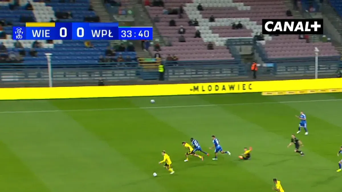 Wieczysta otwiera wynik w 10. kolejce! Piazon daje gospodarzom prowadzenie