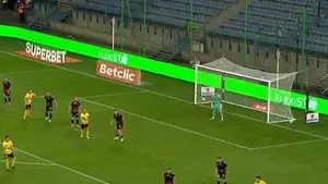 Wieczysta wychodzi na prowadzenie, a Stefan Feiertag trafia po raz 17 w tym sezonie! Oglądaj mecz