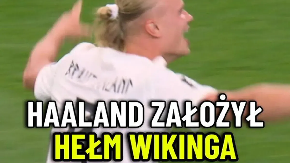 Wielki ERLING HAALAND i jego radość po awansie do 1/8 finału mistrzostw świata.