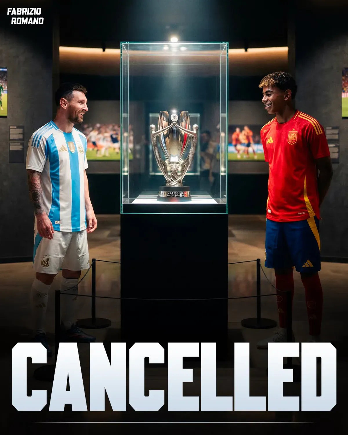 Wielki hit odwołany. UEFA podjęła nagłą decyzję w sprawie meczu Argentyna - Hiszpania