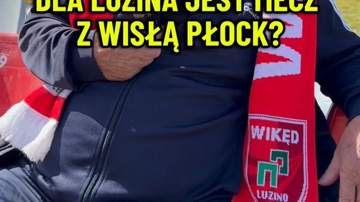 Wieloletni kibic Wikędu Luzino przed meczem z Wisłą Płock w 1. rundzie @PZPNPuchar!