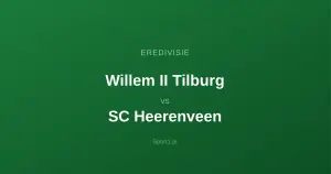 Willem II Tilburg - SC Heerenveen: Typy bukmacherskie
