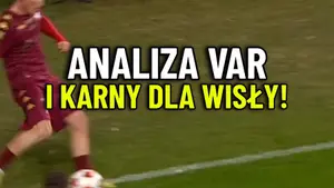 Wisła Kraków prowadzi, a gola z rzutu karnego zdobył Angel Rodado OGLĄDAJ