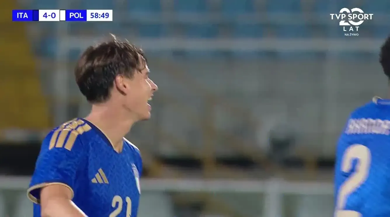 Włochy 4-0 Polska Luca Lipani