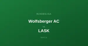 Wolfsberger AC - LASK: Typy bukmacherskie