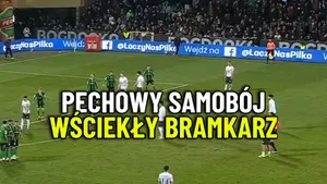 Wściekłość Łukasza Budziłka jest najlepszym komentarzem do tego gola Śląska OGLĄDAJ