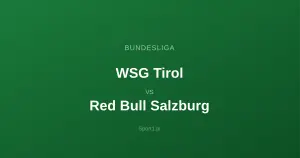WSG Tirol - Red Bull Salzburg: Typy bukmacherskie