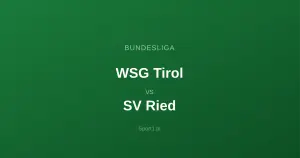 WSG Tirol - SV Ried: Typy bukmacherskie