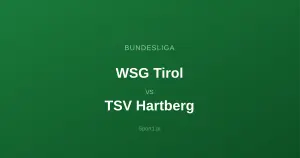 WSG Tirol - TSV Hartberg: Typy bukmacherskie