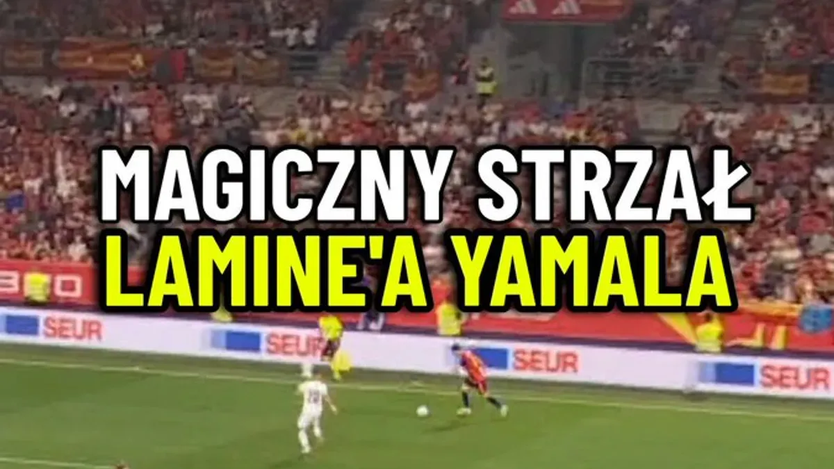 Wszyscy wiedzą jak to zrobi. nikt nie potrafi go zatrzymać! Lamine Yamal z genialnym golem dla Hiszpanii w
