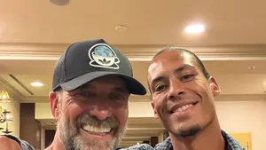 Wyjątkowe spotkanie w USA. Jürgen Klopp i Virgil van Dijk znów razem