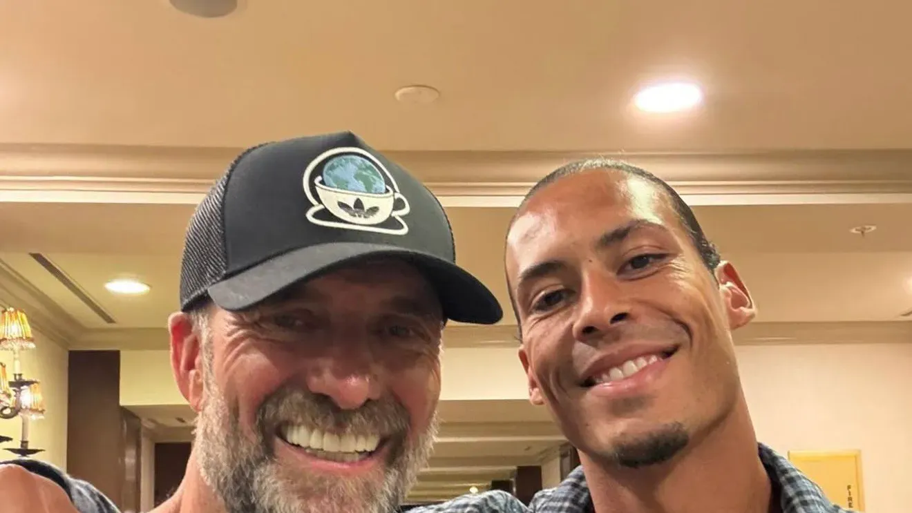 Wyjątkowe spotkanie w USA. Jürgen Klopp i Virgil van Dijk znów razem