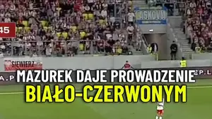 Wymarzony debiut Bartosza Mazurka w reprezentacji Polski U21! 19-latek otwiera wynik meczu ze Szwedami Oglądaj