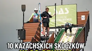 Wymienilibyście dziesięciu kazachskich skoczków. w 20 sekund? O 17:00 na naszym kanale Youtube materiał z
