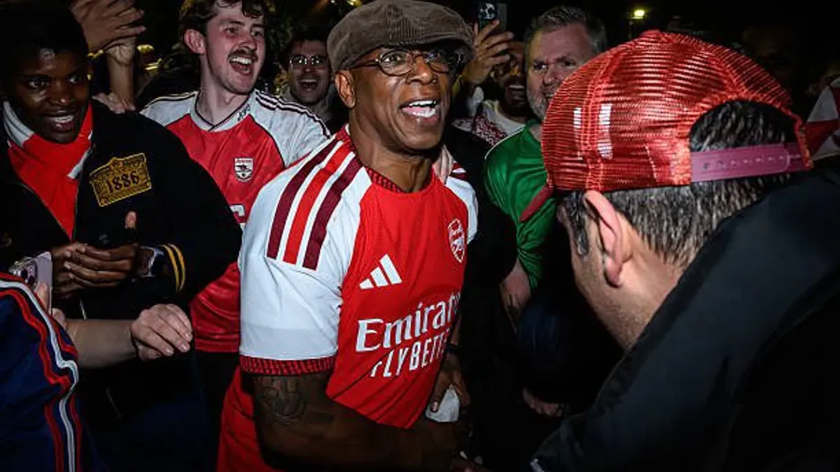 Wzruszające wyznanie legendy Arsenalu. Ian Wright nie krył emocji po wielkim sukcesie