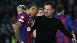 Xavi ujawnia kulisy transferu Raphinhi. To on stał za sprowadzeniem Brazylijczyka