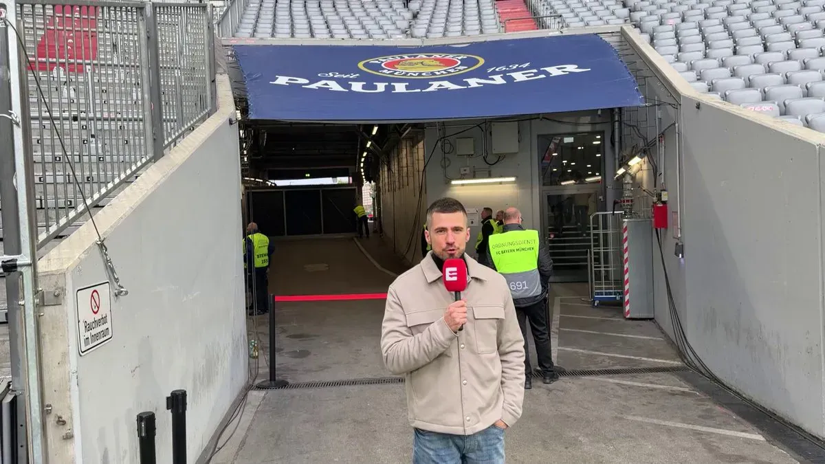 Z @matimajak zaglądamy za kulisy stadionu Bayernu Monachium. Taka wycieczka to idealny wstęp do dzisiejszego