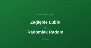 Zagłębie Lubin - Radomiak Radom: Typy bukmacherskie