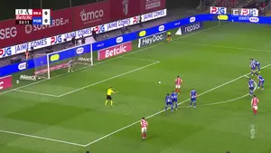 Zalazar z karnego! Pewnie wykonana jedenastka i Braga obejmuje prowadzenie. Porto musi ruszyć do ataku. Mecz trwa w Elev
