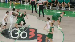 Zalgiris Kaunas drży o zdrowie swojej gwiazdy. Fatalny pech w meczu z Baku Sabah