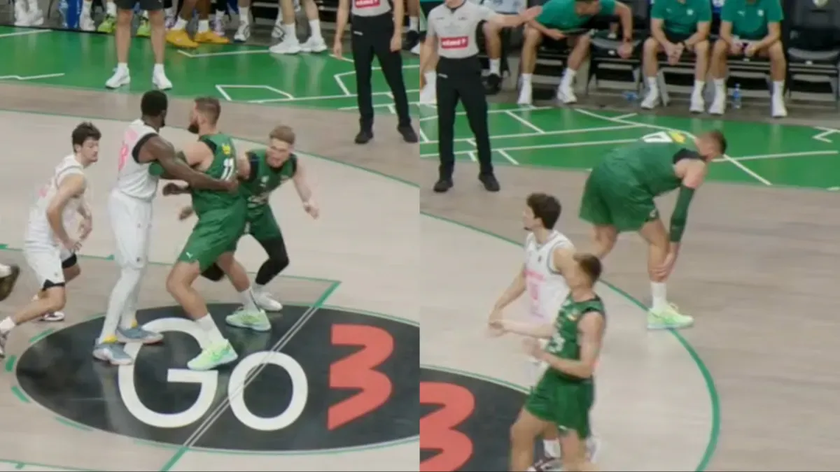 Zalgiris Kaunas drży o zdrowie swojej gwiazdy. Fatalny pech w meczu z Baku Sabah