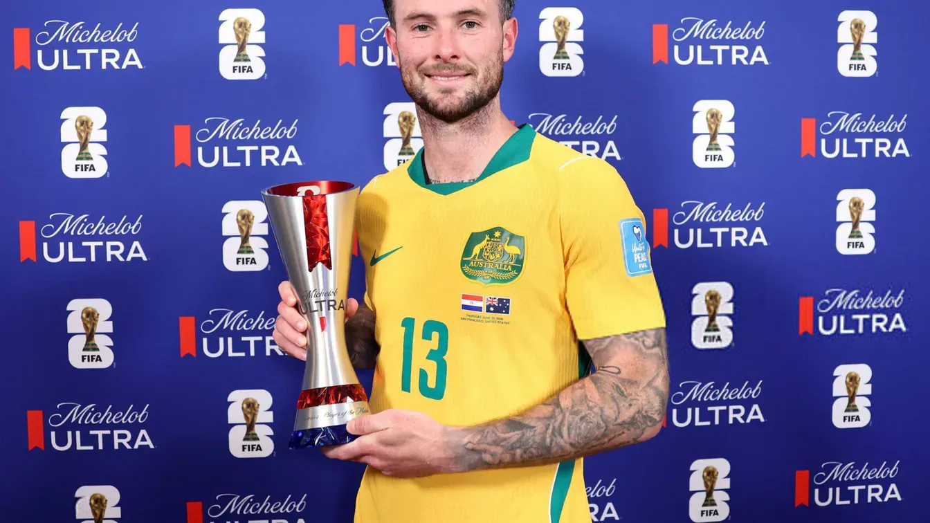 Zaskakujący bohater Australii. Aiden O'Neill z prestiżowym wyróżnieniem na mundialu
